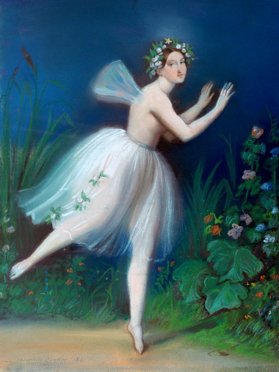 Portrét Carlotty Grisi v Giselle, 1841 od Theophile Gautier