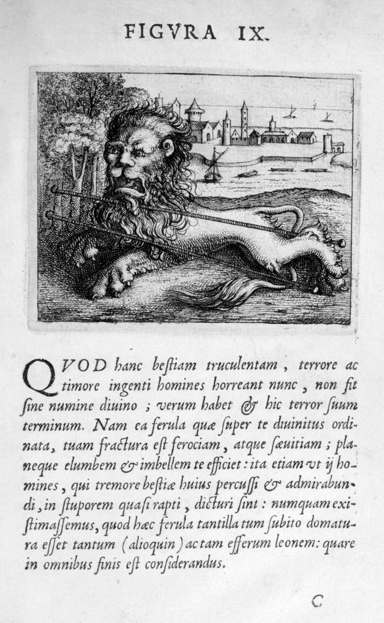 Proroctví číslo IX z Prognosticatio Eximii Doctoris Paracelsi, 1536 od Theophrastus Bombastus von Hohenheim Paracelsus