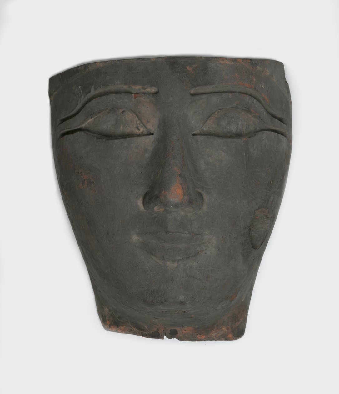 Obličej z antropoidní rakve (dřevo) od Third Intermediate Period Egyptian