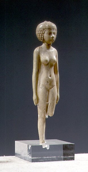 Soška nahé ženy (slonovina) Třetí od Third Intermediate Period Egyptian