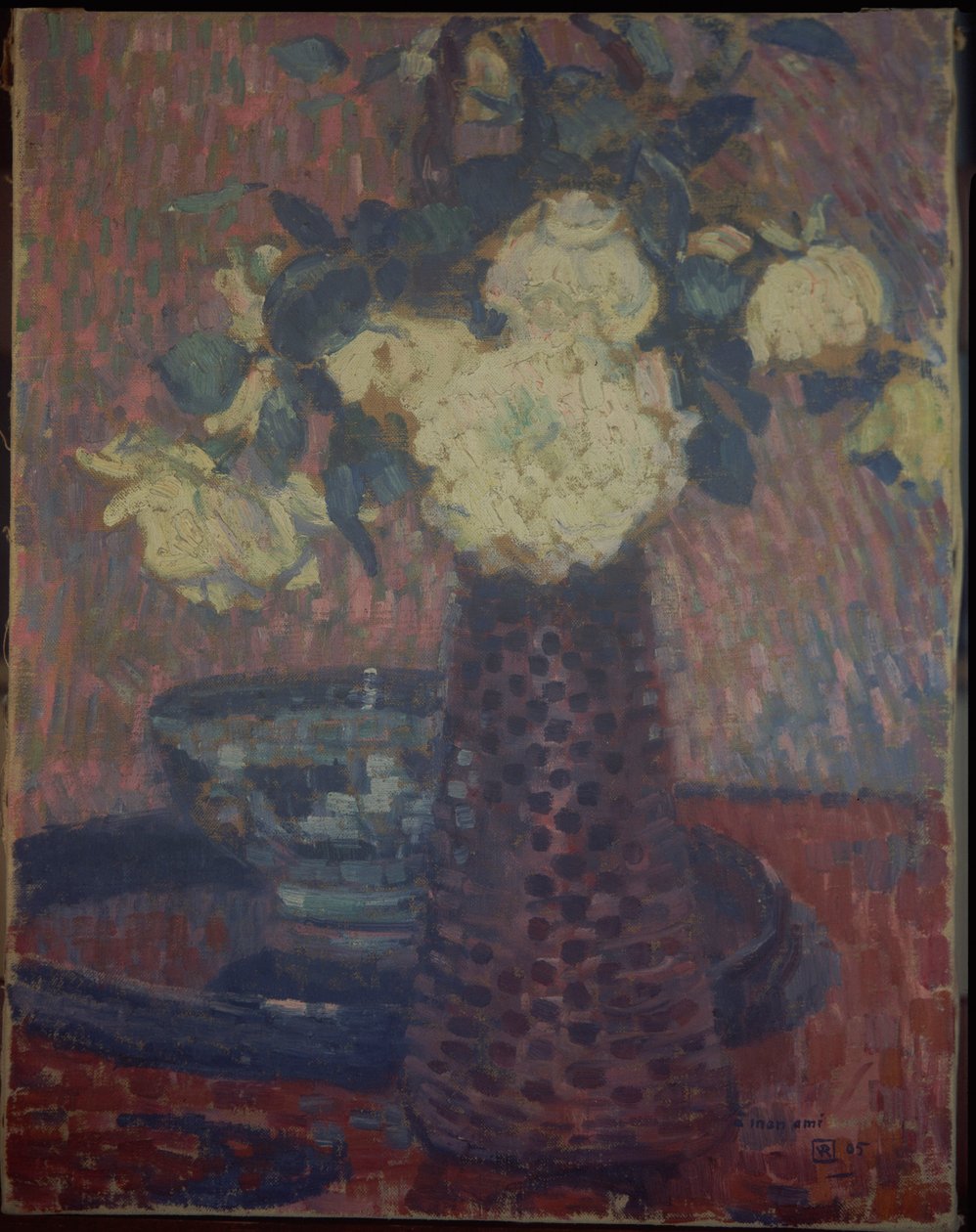 Kytice květin, 1905 od Théo van Rysselberghe