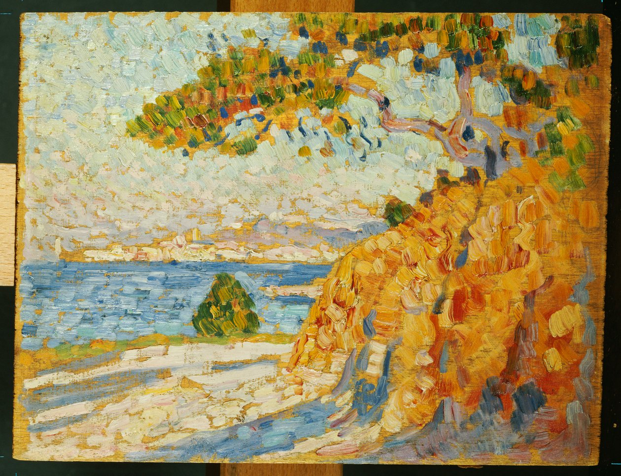 Venkov v poledne, 1895 od Théo van Rysselberghe