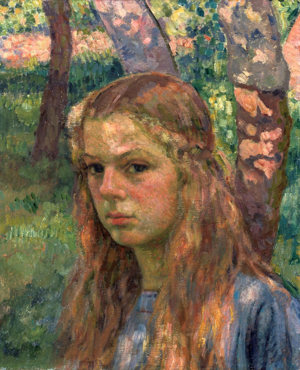 Portrét dívky, 20. století. od Théo van Rysselberghe
