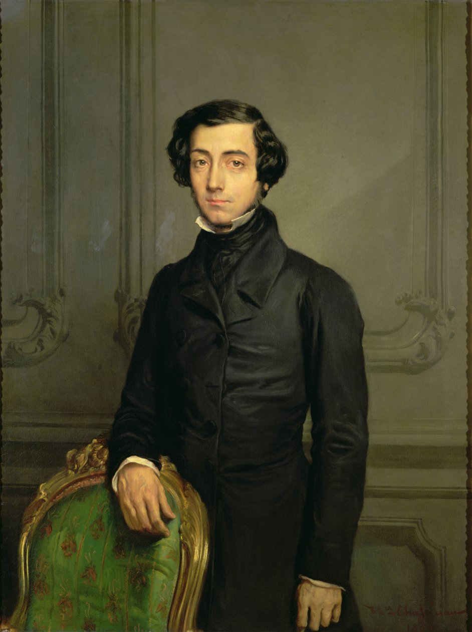 Charles-Alexis-Henri Clerel de Tocqueville (1805-59) 1850 od Théodore Chassériau