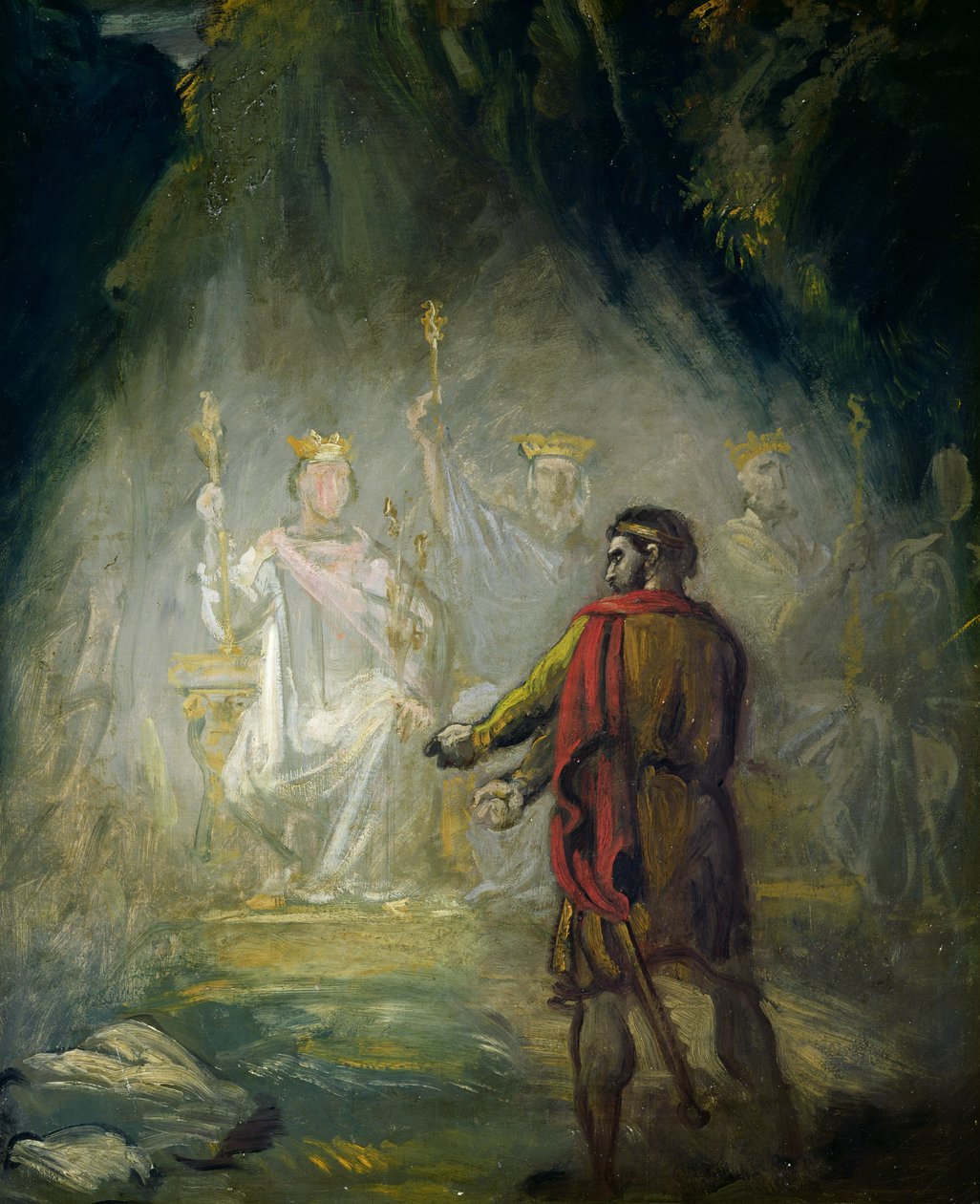 Macbeth od Théodore Chassériau