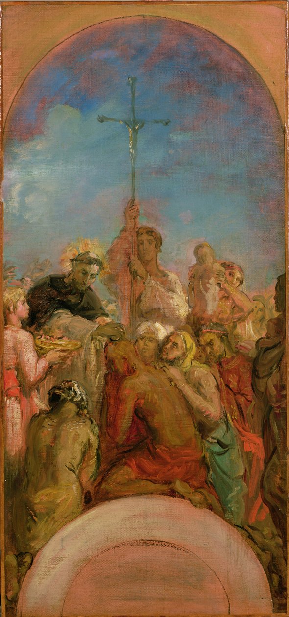 Sv. František Xaverský (1506–1552) od Théodore Chassériau