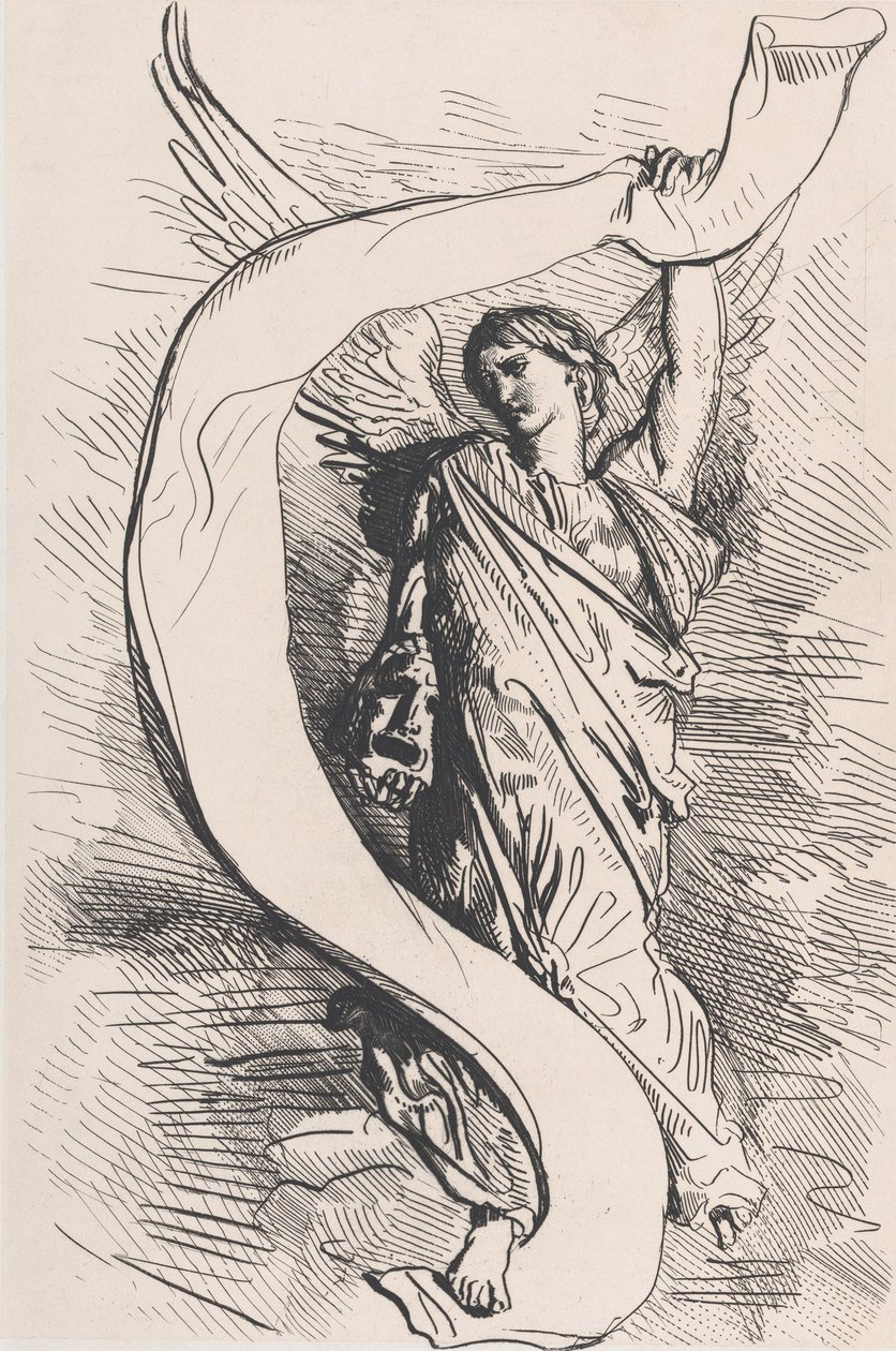 Frontispis, od Othella, 1900. od Théodore Chassériau