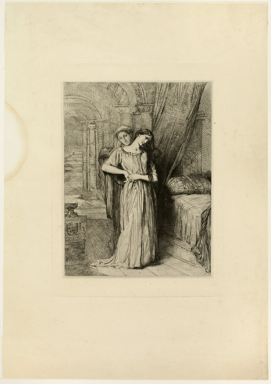 If I Do Die Before Thee, deska osm od Othella od Théodore Chassériau