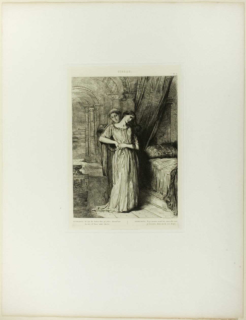 If I Do Die Before Thee, deska osm od Othella od Théodore Chassériau