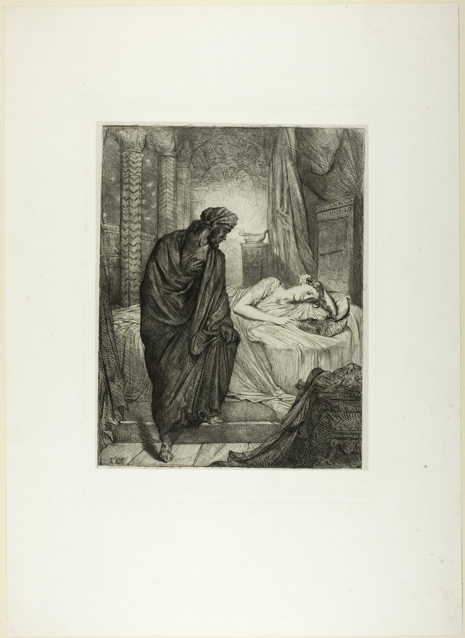 Přesto She Must Die, deska jedenáct od Othella od Théodore Chassériau