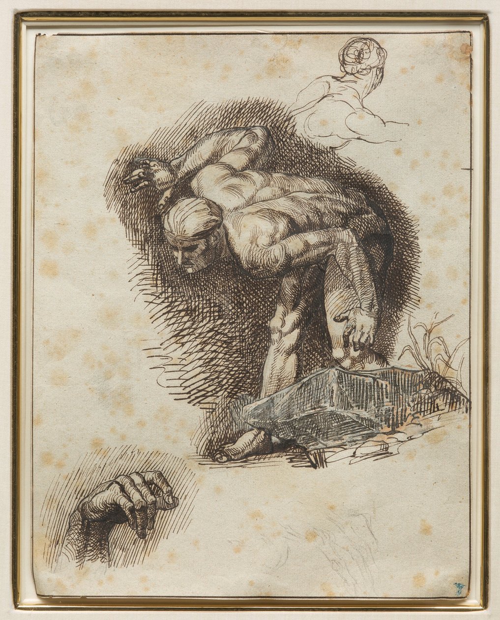 Géricault - Horolezci, mezi lety 1791 a 1824 od Theodore Gericault
