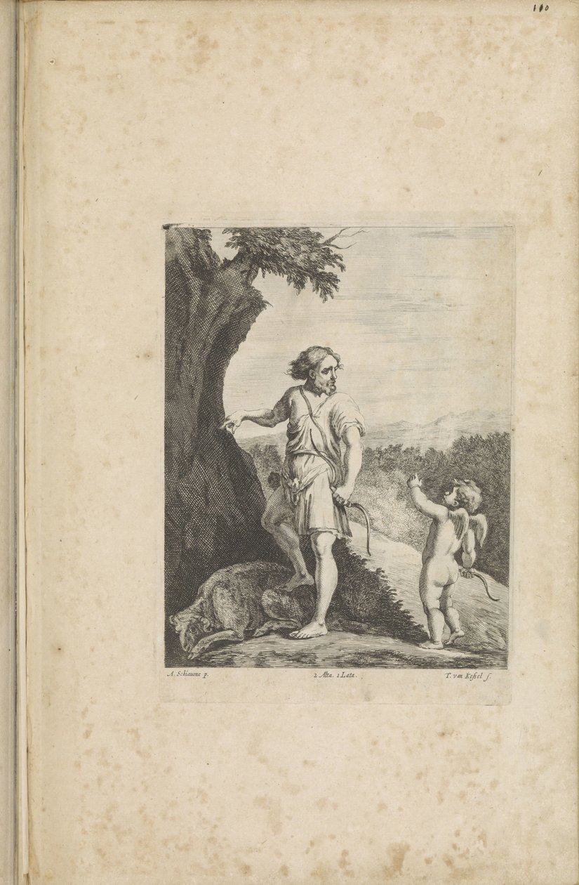 Zamilovaný Apollo od Théodorus van Kessel
