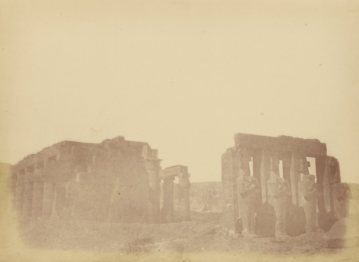 (Přehled Ramesseum) od Théodule Devéria