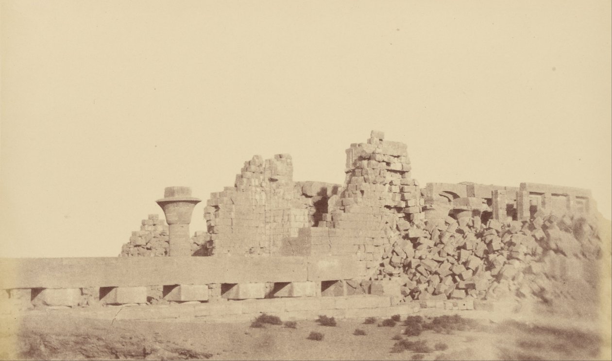 Krytá procházka Tothmese III, Karnak od Théodule Devéria