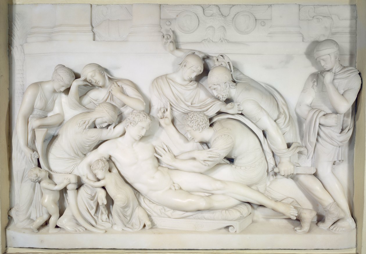 The Death of Germanicus, c.1774 (mramor) od Thomas Banks