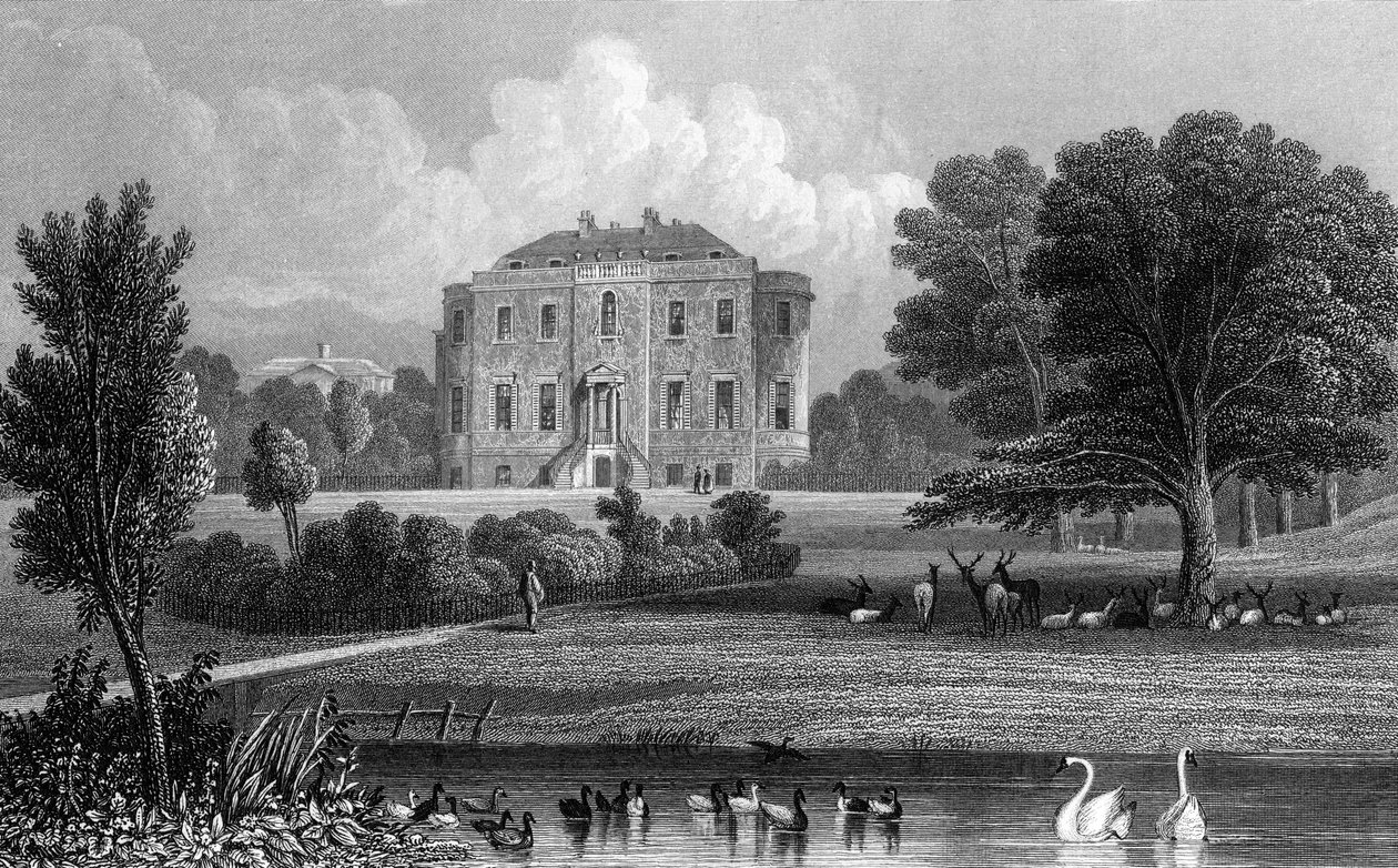 Wivenhoe Park, Essex, 1835 od Thomas Barber