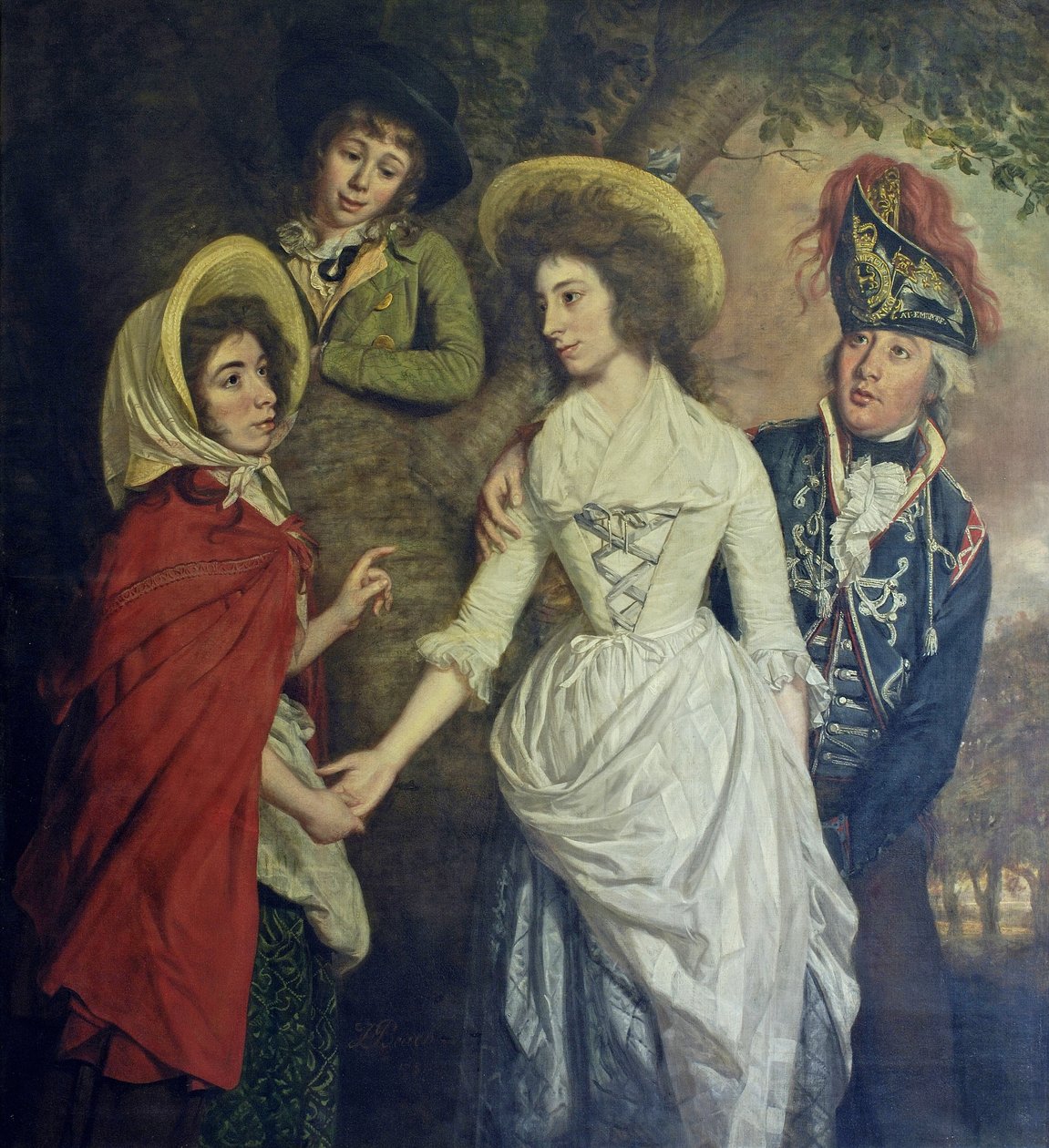 Rodina Stapletonových, 1789 od Thomas Beach