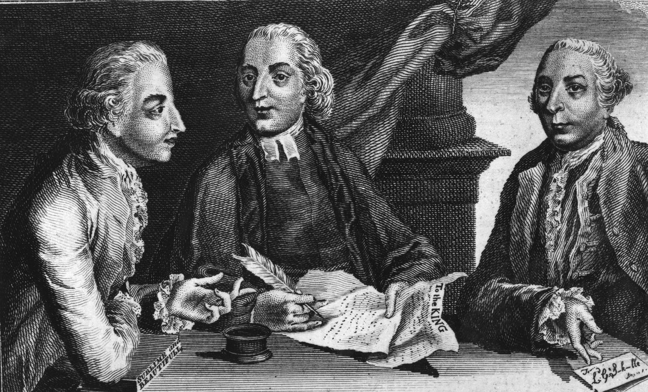 Junius, 1769 od Thomas Bonner