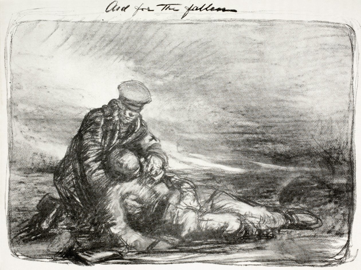 Pomoc pro padlé, 1915 od Thomas Brock