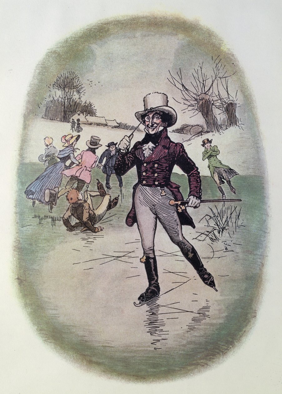 Bruslení, 1820 od Thomas Brown