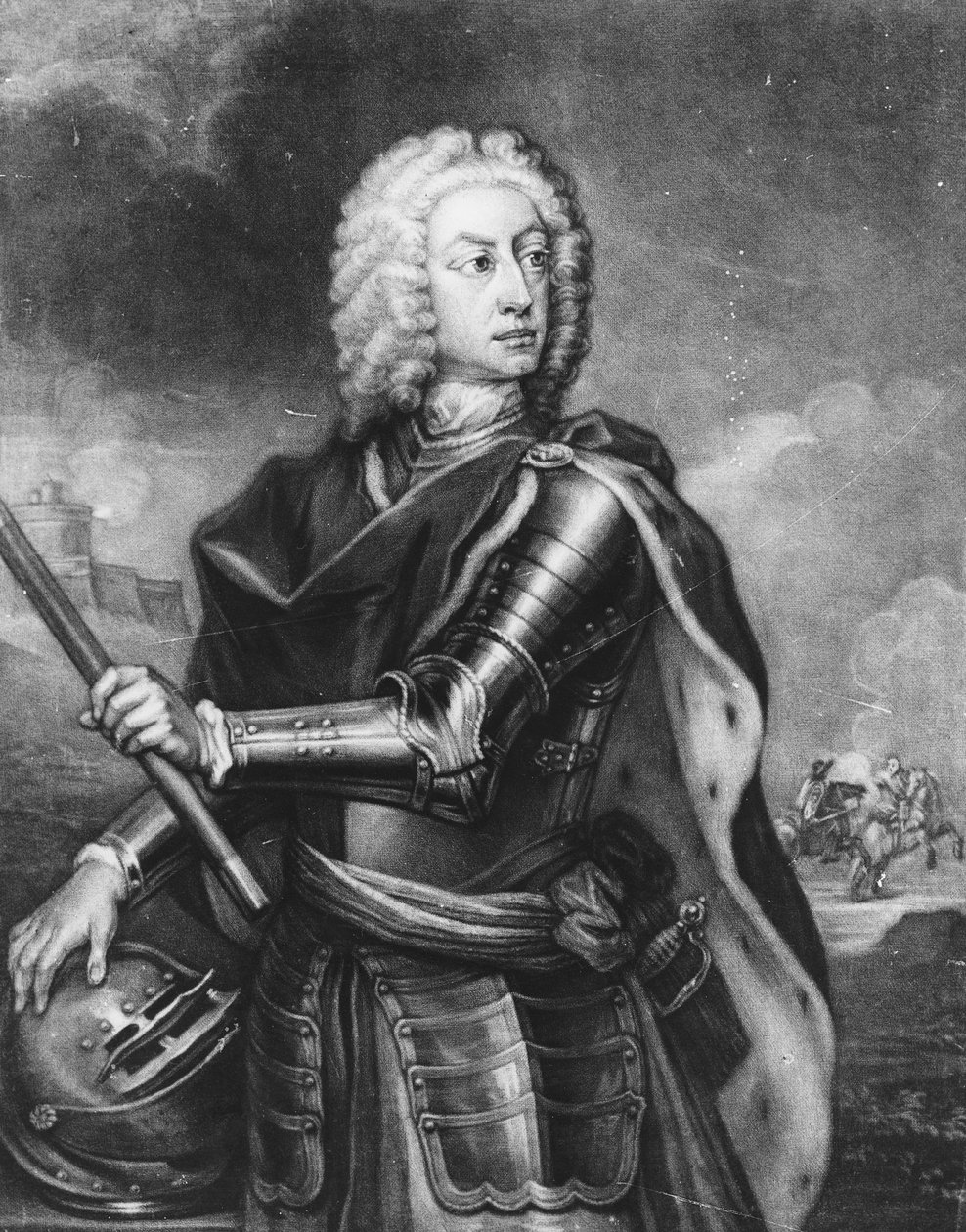 James Oglethorpe, 1741 (mezzotinta) od Thomas Burford
