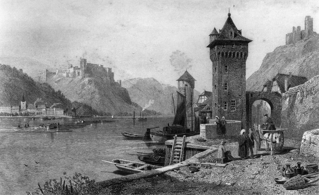 St. Goar, ryl J. Outhwaite, tiskl Cassell und Company od Thomas Charles Leeson Rowbotham