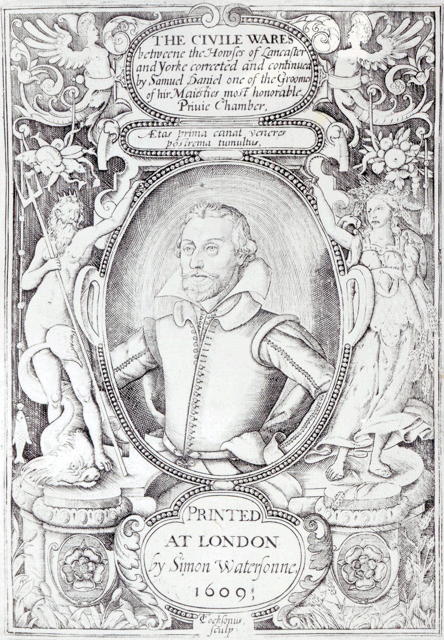 Portrét Samuela Daniela od Thomas Cockson