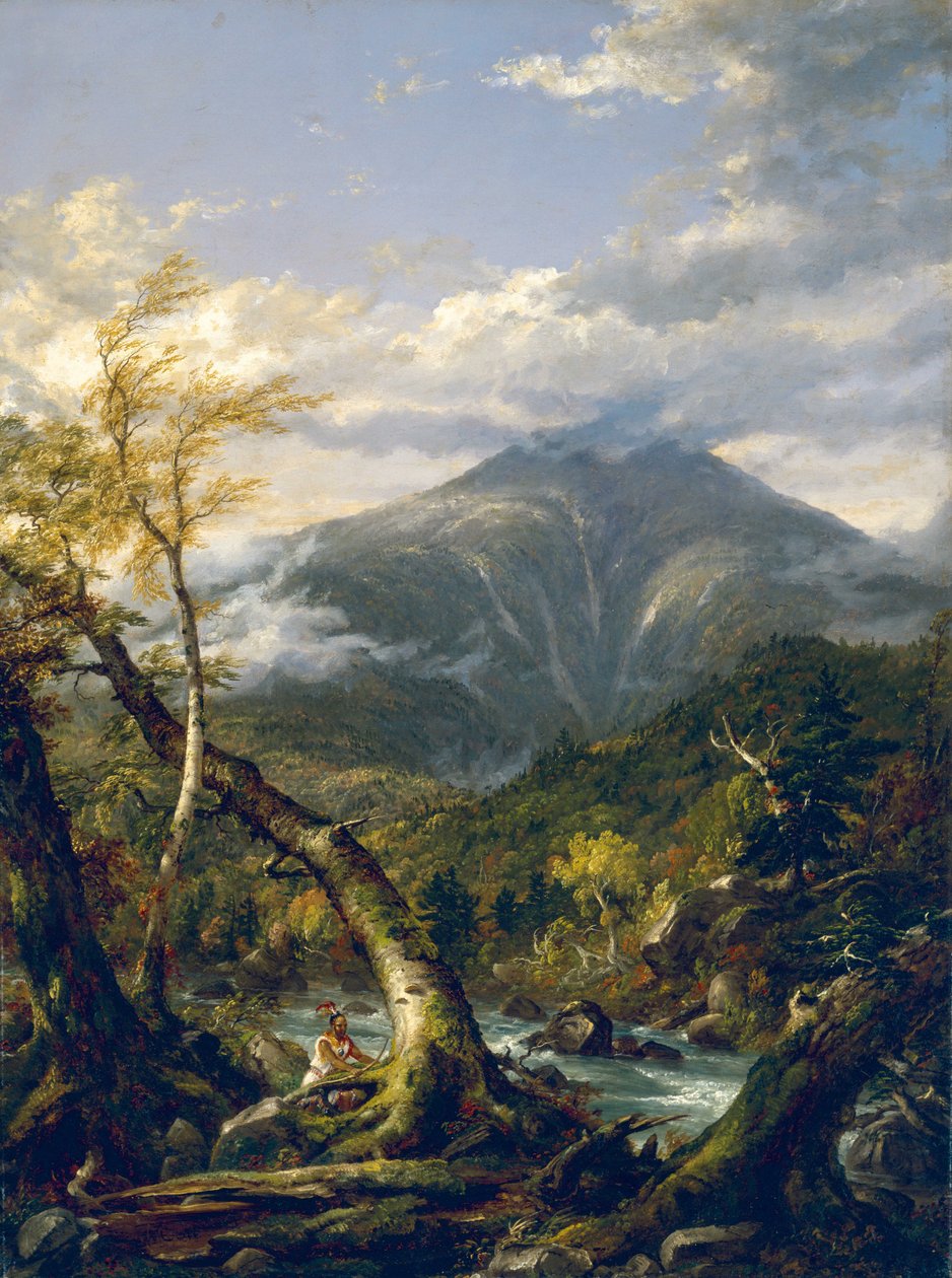 Indický průsmyk od Thomas Cole