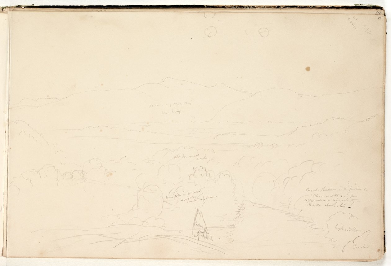 Krajina, 1832 od Thomas Cole