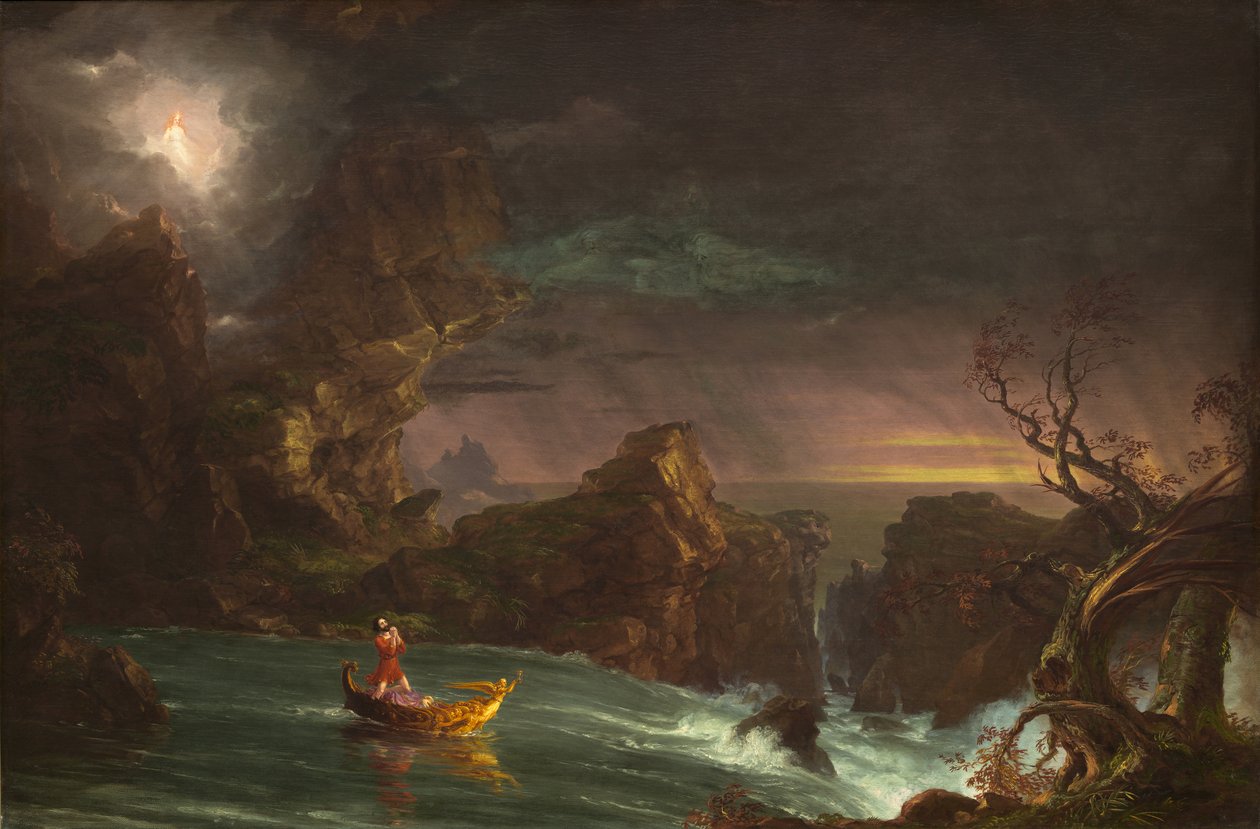 The Voyage of Life: Manhood, 1842 od Thomas Cole