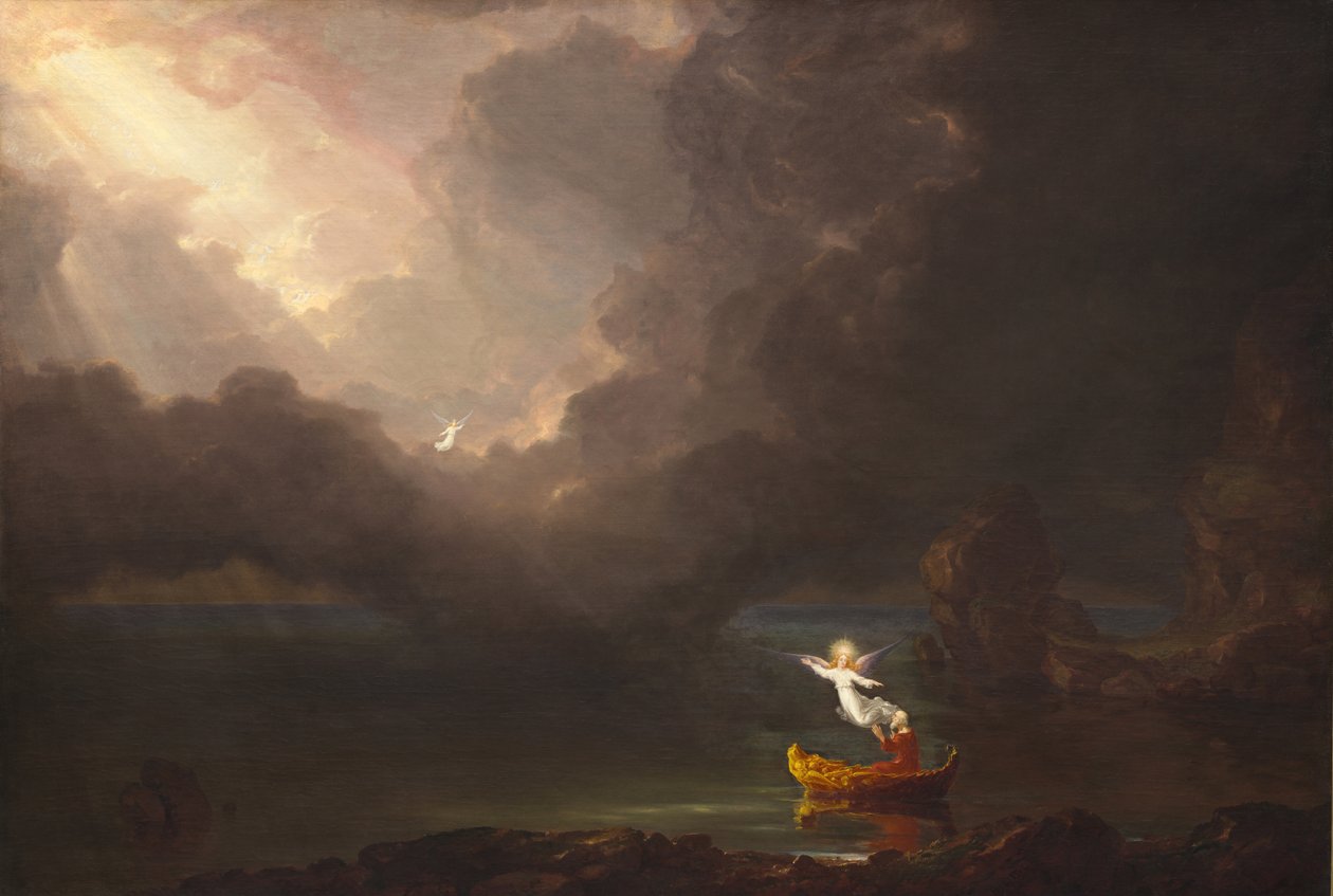 The Voyage of Life: Old Age, 1842 od Thomas Cole