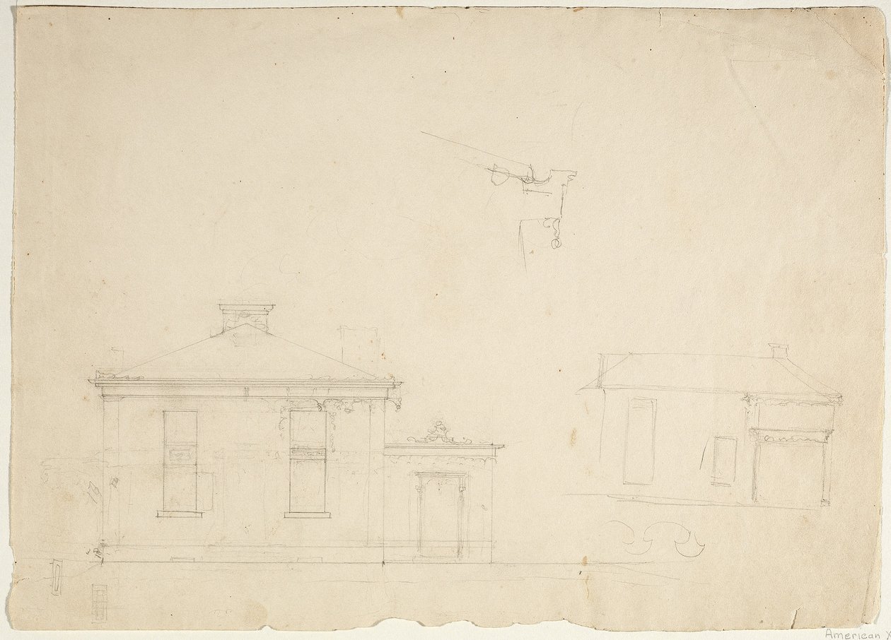 Dvě nadmořské výšky pro nové studio v Cedar Grove od Thomas Cole