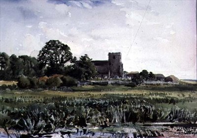 Lyminster Church, poblíž Arundel od Thomas Collier