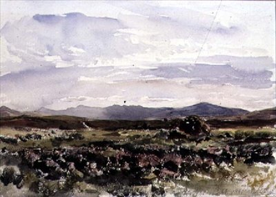 Na kopcích, Dolwyddelan, Severní Wales od Thomas Collier