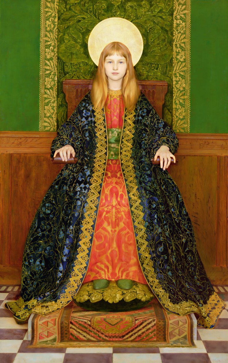 The Child Enthroned, c.1894 od Thomas Cooper Gotch