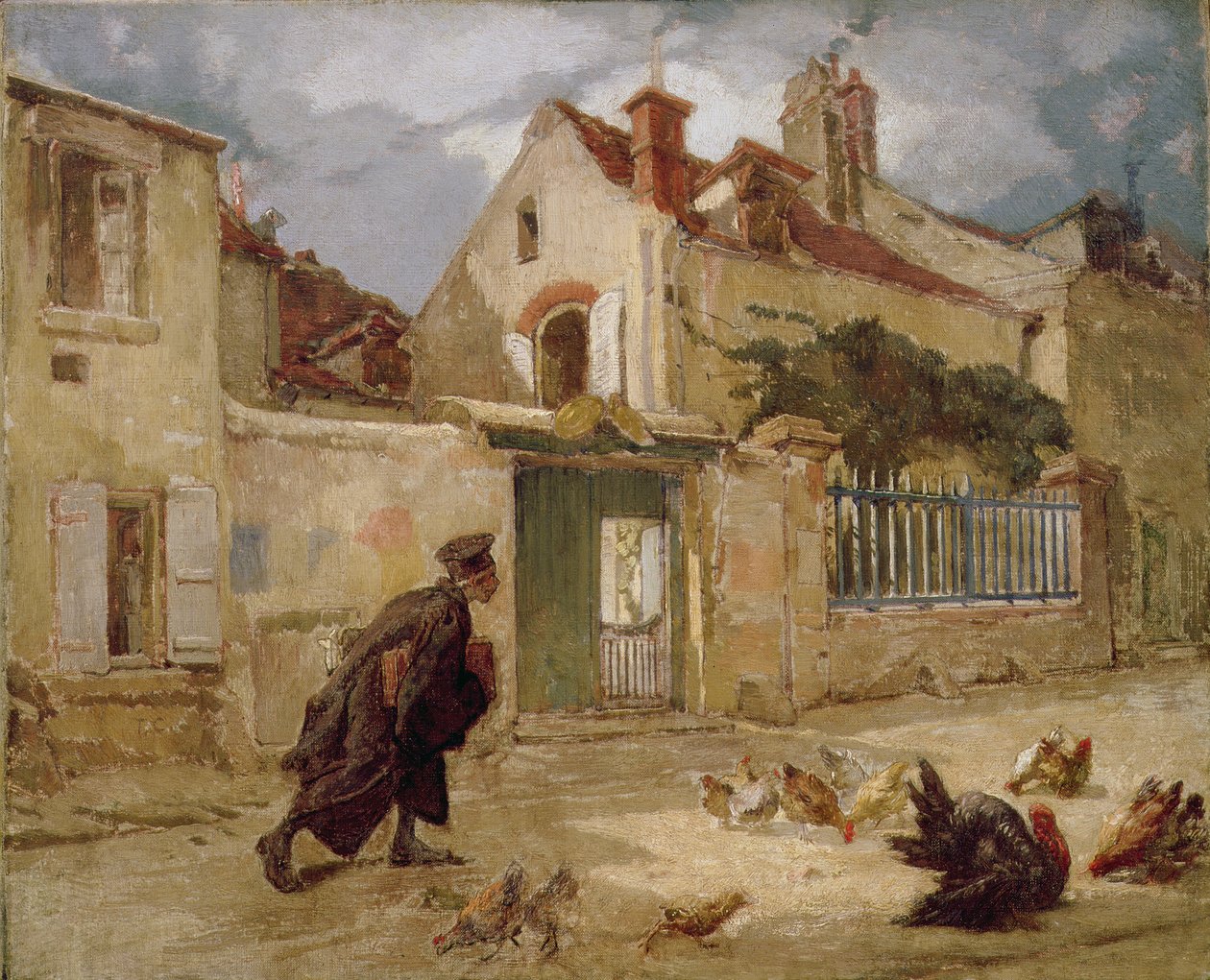Právník jdoucí k soudu, 1859-60 od Thomas Couture