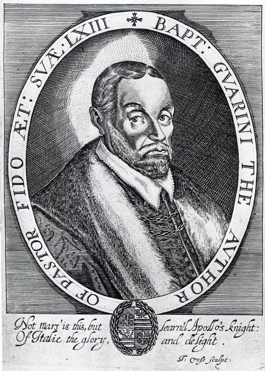 Battista Guarini, frontispis k 