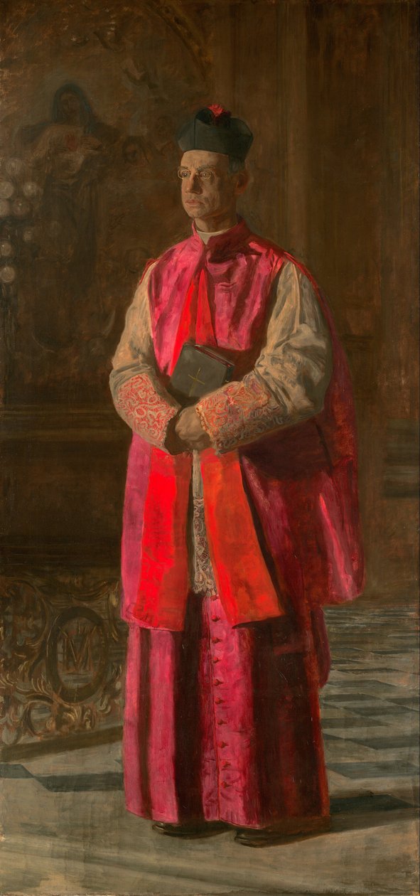 Monsignor James P. Turner od Thomas Eakins