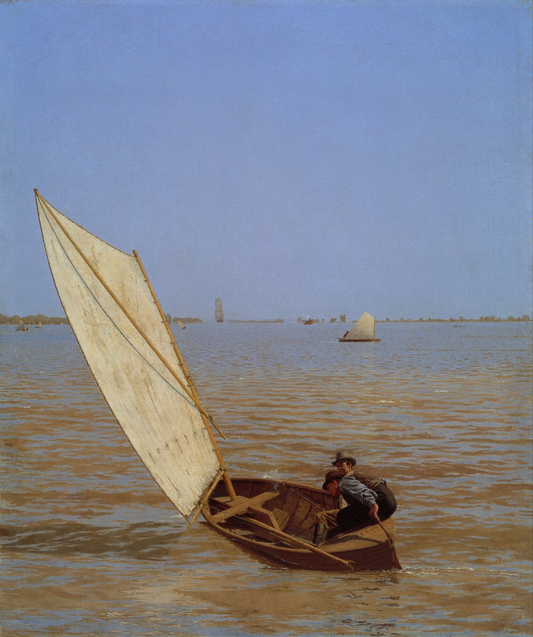 Rozjezd po železnici od Thomas Eakins