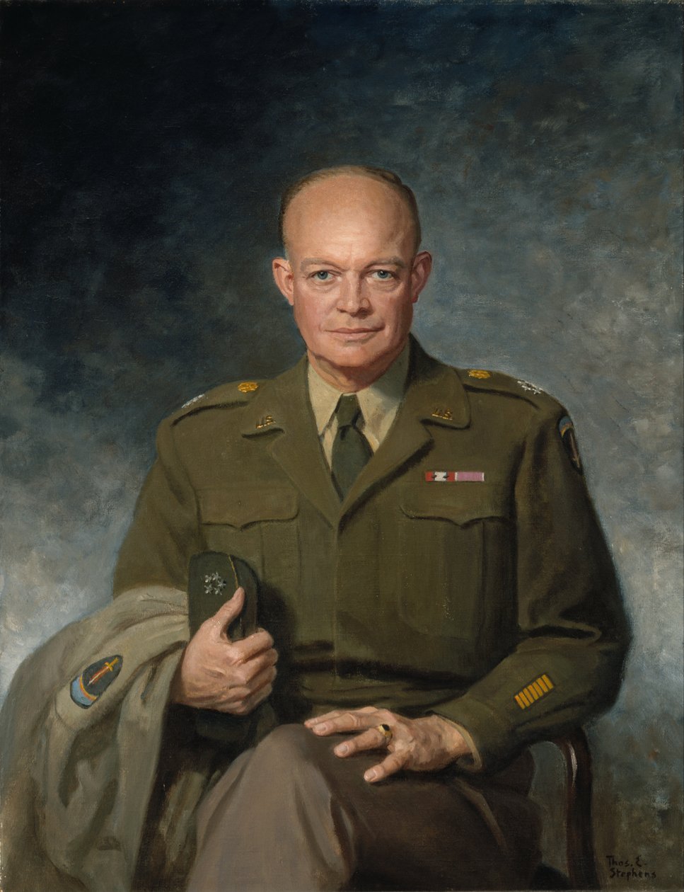 Dwight D. Eisenhower od Thomas Edgar Stephens