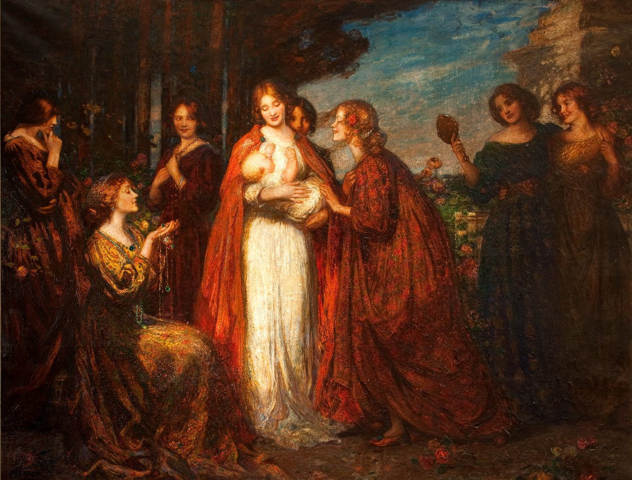 Zahrada lásky od Thomas Edwin Mostyn