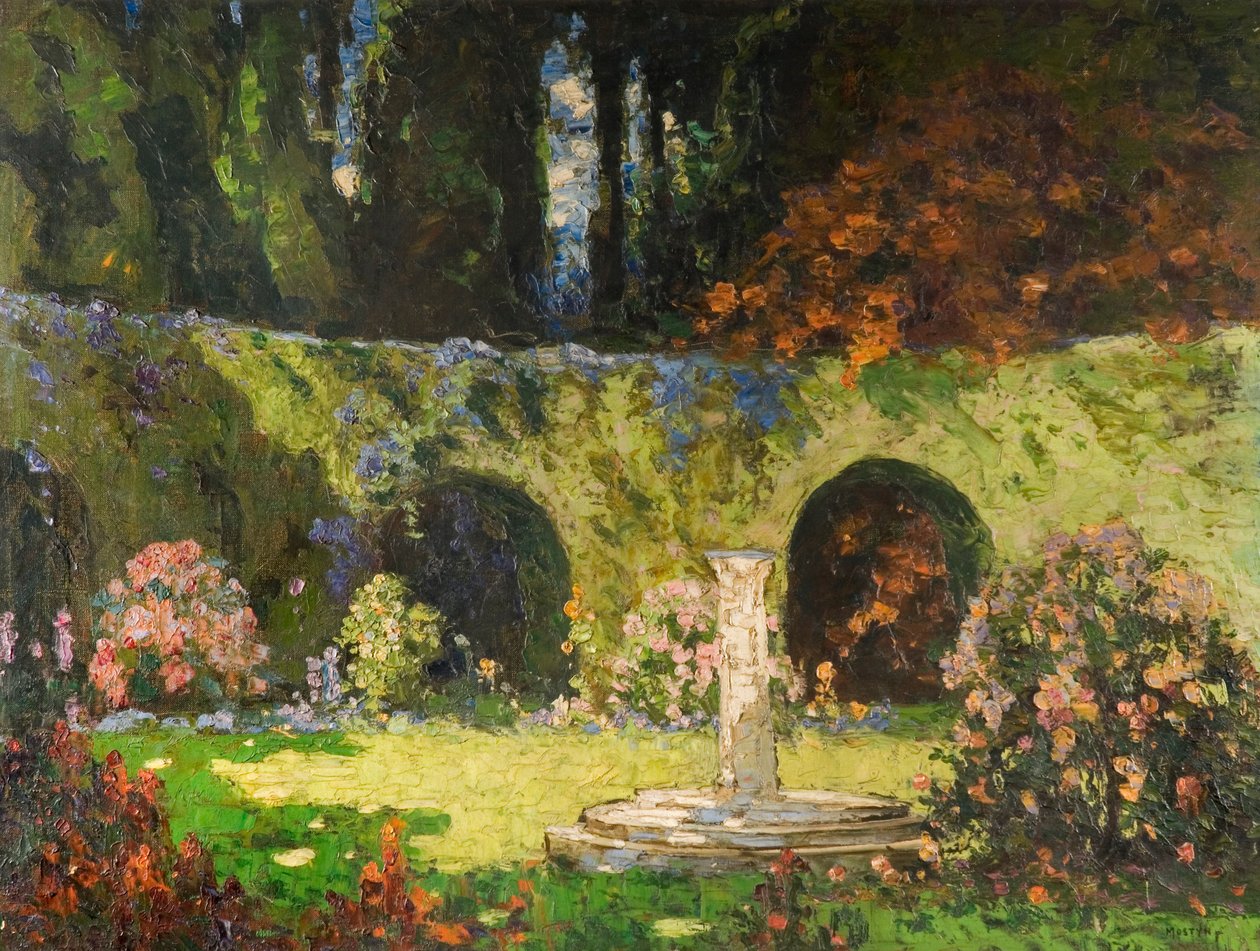 V zahradě starého světa od Thomas Edwin Mostyn