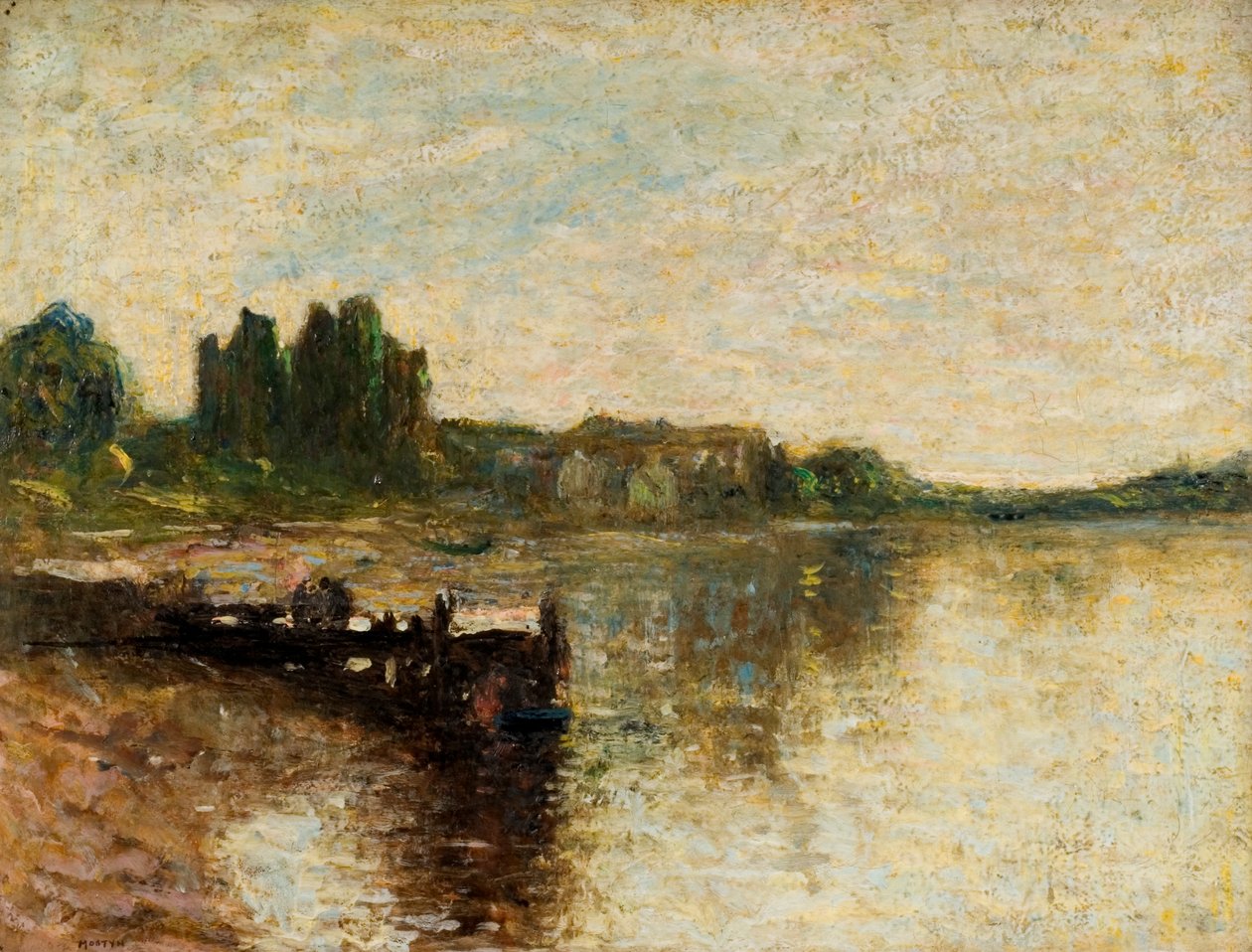 Hrad Kirkcudbright od Thomas Edwin Mostyn