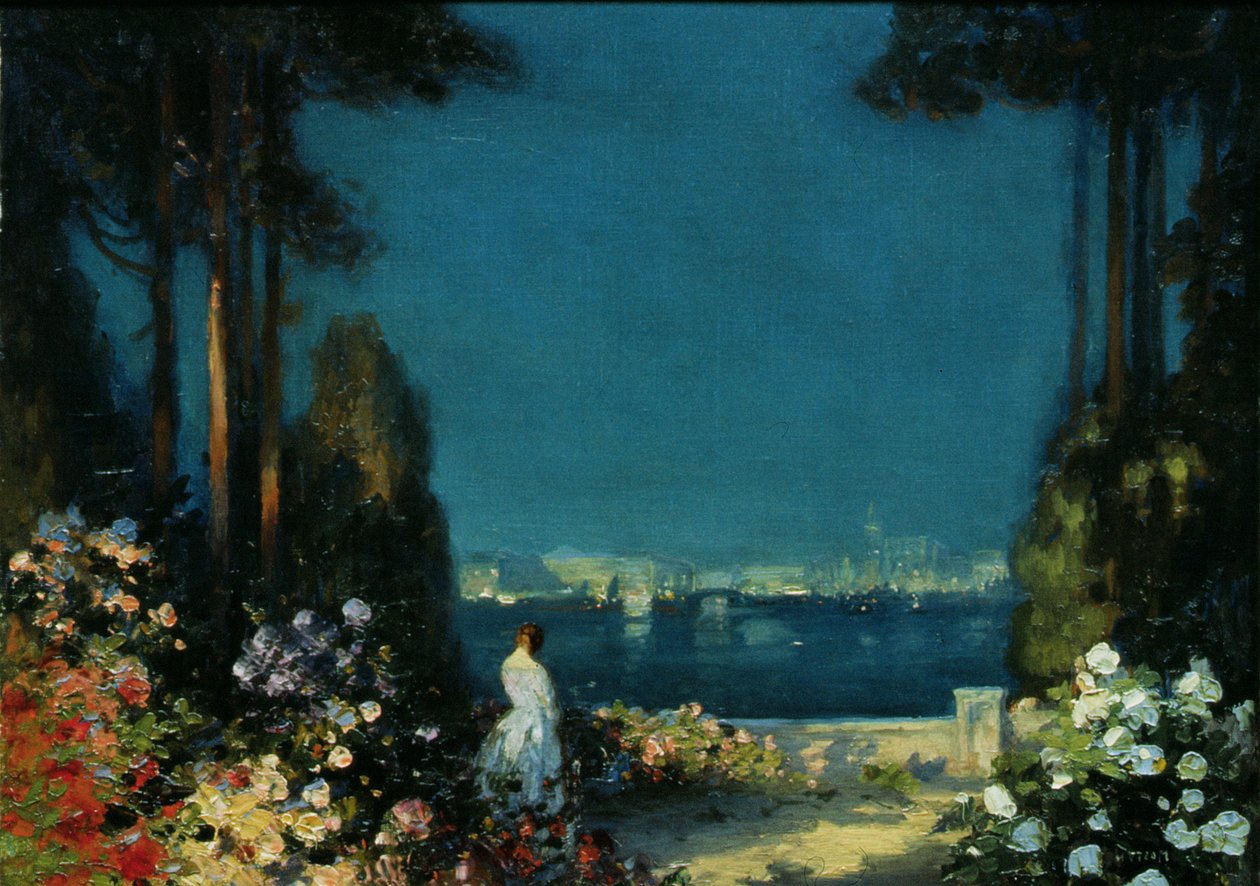 Pohled na Benátky od Thomas Edwin Mostyn