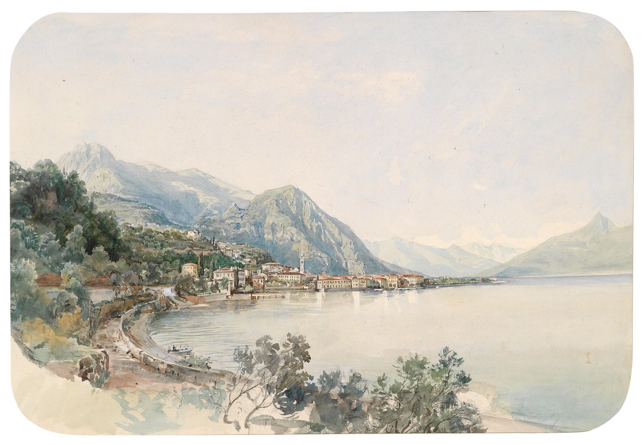 Pohled přes jezero Como na Bellaggio od Thomas Ender