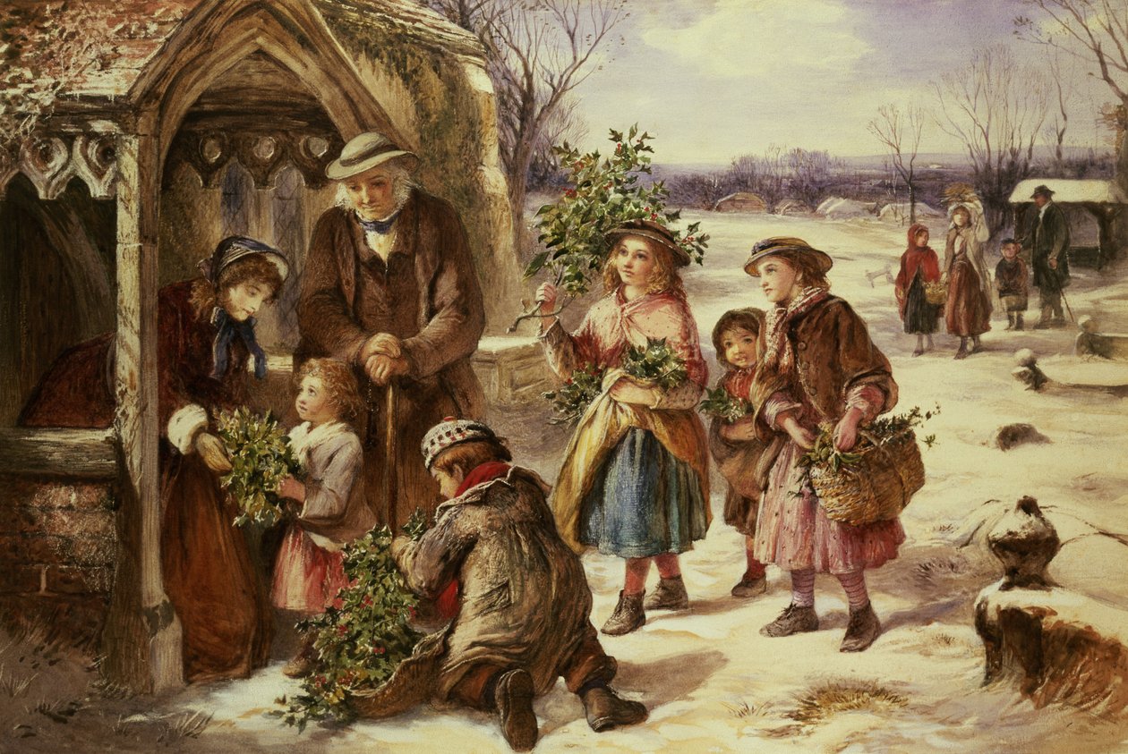 Vánoční ráno, 1865 od Thomas Falcon Marshall