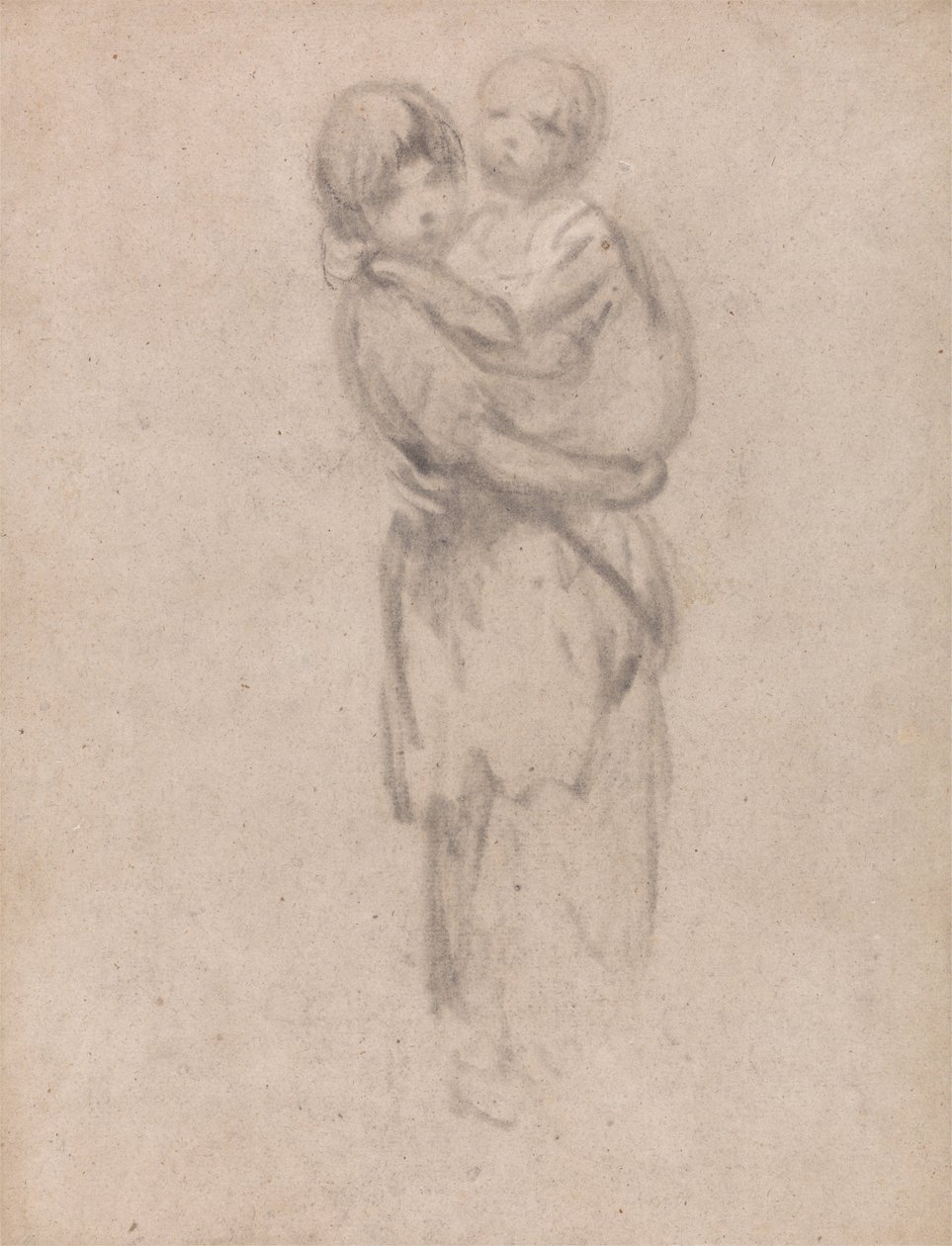 Mladá dívka držící dítě od Thomas Gainsborough