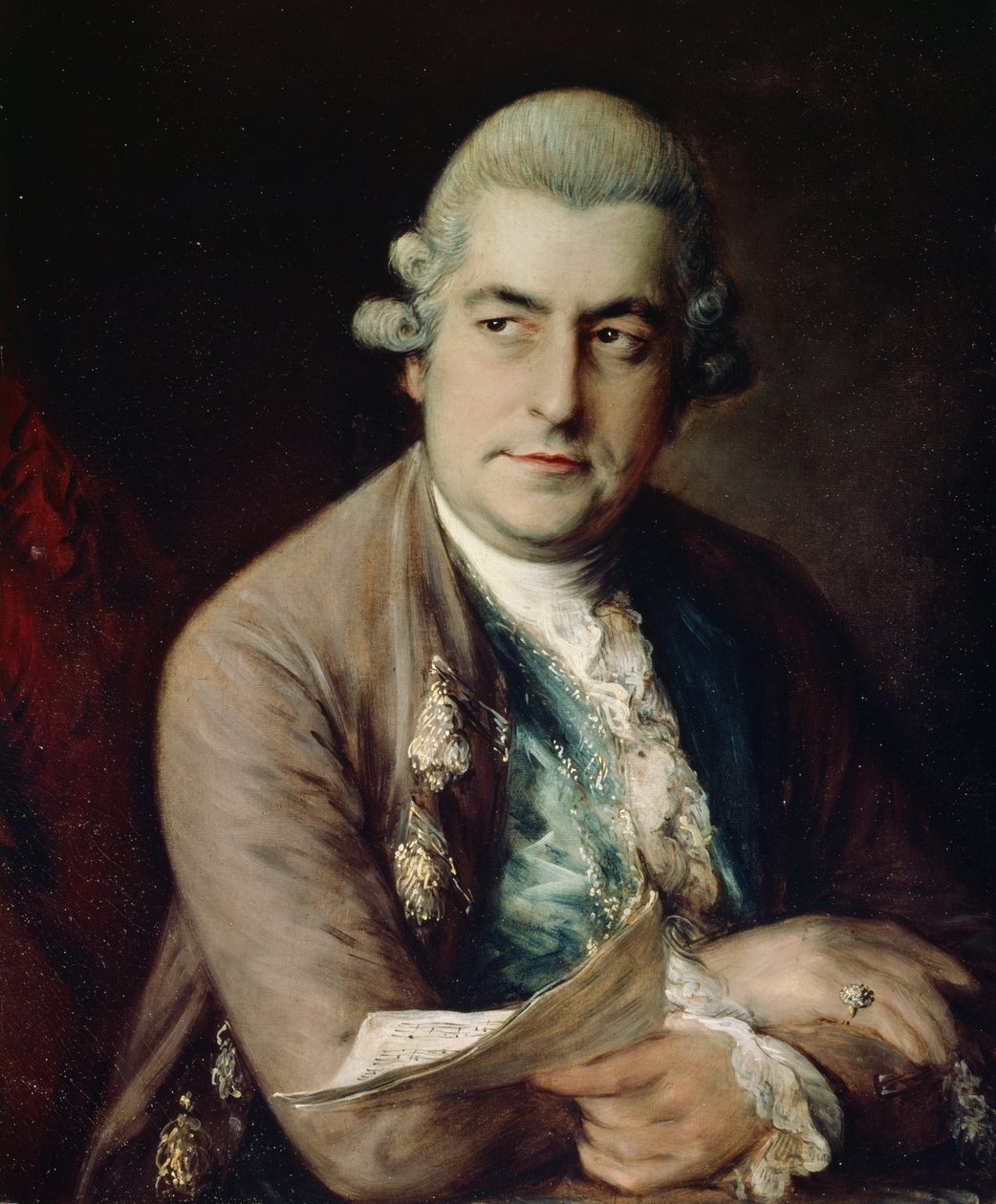 Johann Christian Bach, 1776 od Thomas Gainsborough