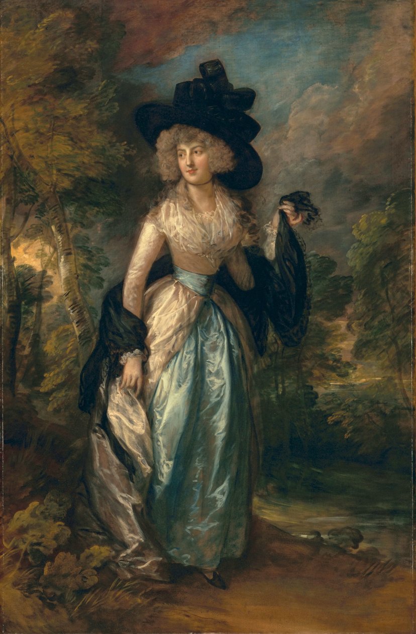 Juliana (Howard), baronka Petre, 1788 od Thomas Gainsborough
