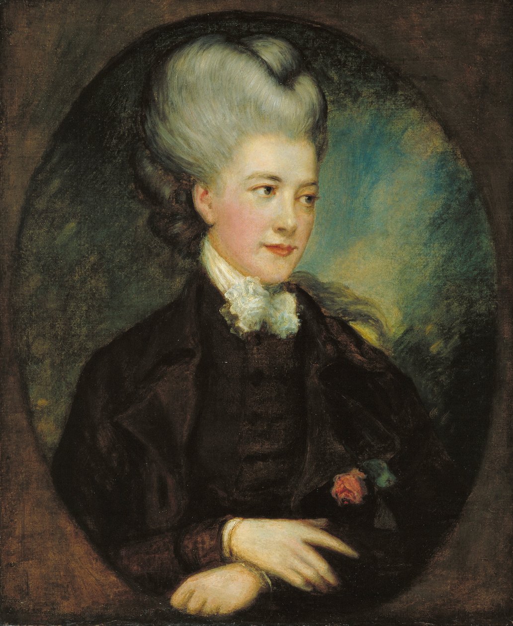 Lady Georgiana Poyntz, hraběnka Spencer od Thomas Gainsborough